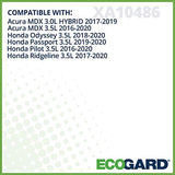 ECOGARD XA10486 Premium Engine Air Filter Fits Honda Pilot 3.5L 2016-2021, Odyssey 3.5L 2018-2021, Ridgeline 3.5L 2017-2020, Passport 3.5L 2019-2021 | Acura MDX 3.5L 2016-2020