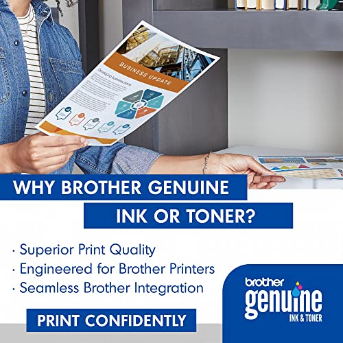Brother Genuine Standard Yield Toner Cartridge, TN221BK, Replacement Black Toner, Page Yield Upto 2,500 Pages, Amazon Dash Replenishment Cartridge, TN221