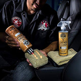 Chemical Guys HOL303 Leather Cleaner and Conditioner Detailing Kit, for Interiors, Leather, Apparel, Furniture, Boots, and More (Works on Natural, Synthetic, Pleather, Faux Leather and More), 9 Items