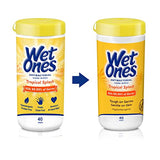Wet Ones Antibacterial Hand Wipes, Fresh Scent Wipes | Antibacterial Wipes, Hand Sanitizer Wipes, Wet Ones Wipes, 40 ct. Canister (6 pack)