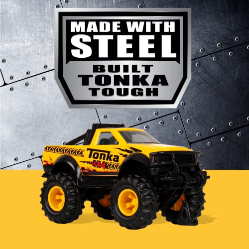 Tonka Steel Classics 4x4 Pickup (FFP),Black, Yellow