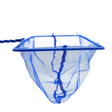 PENN-PLAX Quick-Net Aquarium Fish Net – Durable, Strong, and Safe – Color May Vary (Blue, Red, or Green) – 4” x 3” Net – 10” Handle