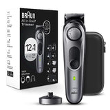 Braun All-in-One Style Kit Series 9 9440, 13-in-1 Trimmer for Men with Beard Trimmer, Body Trimmer for Manscaping, Hair Clippers & More, Braun’s Sharpest Blade, 40 Length Settings,