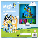 Bluey Paint Your Own Light-Up Figurine, Bluey & Bingo Night Light, Toys for Kids, Playset, Party Decorations, Game, for Kids Ages 3+
