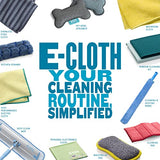 E-Cloth Polishing Microfiber Cleaning Cloth - Microfiber Polishing Towel - Polishing Microfiber Towels for Cars, Windows, & More - 4-Pack Polishing Cloth Only
