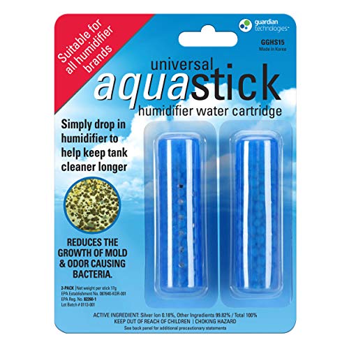 PureGuardian Guardian Technologies GGHS15 Aquastick Antimicrobial Humidifier Treatment, 2-Pack, Humidifiers, Evaporative Humidifier Water Tanks