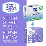 Nice 'n Clean SmudgeGuard Lens Cleaning Wipes (400 Total Wipes) | Pre-Moistened Individually Wrapped Wipes | Non-Scratching & Non-Streaking | Safe for Eyeglasses, Goggles, & Camera Lens