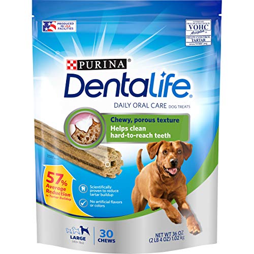 Dentalife DentaLife Made in USA Facilities Large Dog Dental Chews, Daily - 30 ct. Pouch