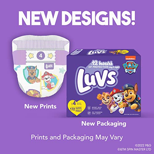 Luvs Diapers Size 7, 124 Count - Disposable Diapers