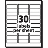 Avery Easy Peel Printable Address Labels with Sure Feed, 1" x 2-5/8", White, 750 per Pack, 2 Packs, 1,500 Blank Mailing Labels Total (08160)