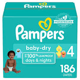 Pampers Baby Dry Diapers Size 6, 144 count - Disposable Diapers