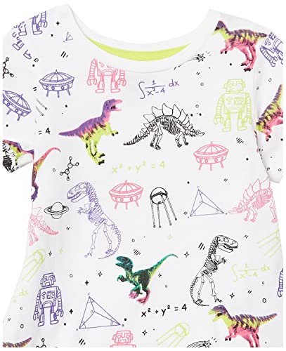 Amazon Essentials Women's Short-Sleeve and Sleeveless Tunic Tops (Previously Spotted Zebra), Pack of 4, Rainbow, XX-Large