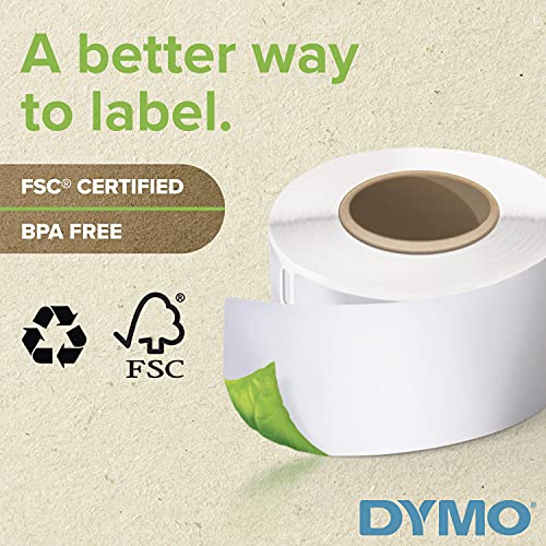 DYMO Authentic LW Multi-Purpose Square Labels | DYMO Labels for LabelWriter Printers, Great for Barcodes, (1 x 1), 1 Roll of 750
