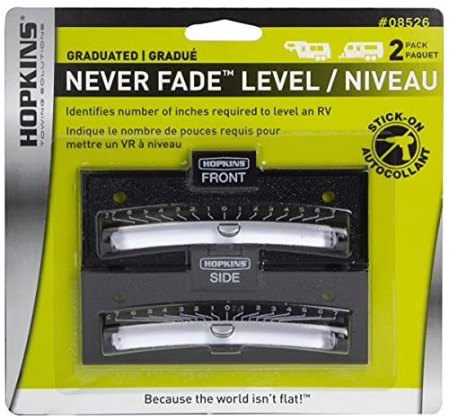 Hopkins Towing Solutions 08526 Never Fade Two Way Graduated Level, Black
