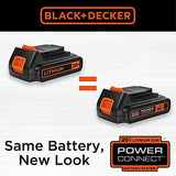 BLACK+DECKER 20V MAX Lithium Battery & Charger (LBXR20CK)