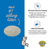 Dr. Elsey’s Premium Clumping Cat Litter - Ultra - 99.9% Dust-Free, Low Tracking, Hard Clumping, Superior Odor Control, Unscented & Natural Ingredients