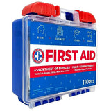 Be Smart Get Prepared 85 Piece First Aid Kit: Clean, Treat, Protect Minor Cuts, Scrapes. Home, Office, Car, School, Business, Travel, Emergency, Survival, Hunting, Outdoor, Camping & Sports, FSA HSA