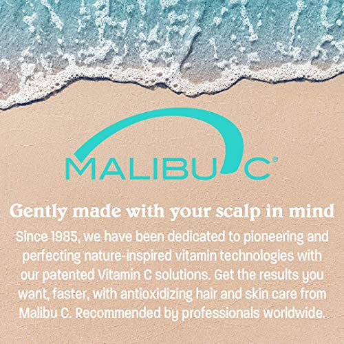 Malibu C Mini Malibu Rehab Hard Water Wellness - Contains 2 Hair Remedy Packets - Removes Hard Water Deposits & Impurities from Hair - Strand Nourishing Hair Care