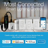 Lutron Caseta Smart Lighting Dimmer Switch for Wall and Ceiling Lights | PD-6WCL-BL | Black