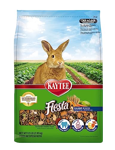 Kaytee Fiesta Pet Rabbit Food, 6.5 Pound