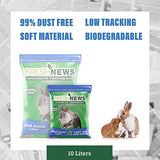 Fresh News Recycled Paper Small Animal Litter Bedding, 10 Liters