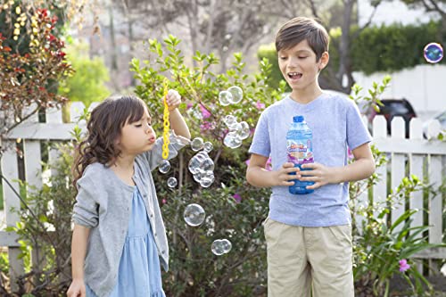 Gazillion Bubbles, Giant Bubbles Solution 1L - Create Giant Bubbles with Elite Formula & 7-in-1 Bubble Wand - Non-Toxic & Safe