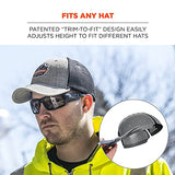 Ergodyne Skullerz 8945F(x) Universal Bump Cap Insert with Extra Venting, Fits Into Any Baseball Hat, Charcoal