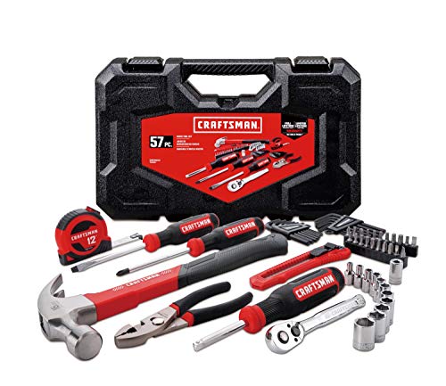 CRAFTSMAN Home Tool Set / Mechanics Tools Kit, 102-Piece (CMMT99448), Black