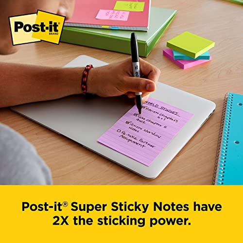 Post-it and Scotch Brand Essentials Pack, Back to School and Office Supplies, Includes Post-it Super Sticky Notes, Post-it Flags, Scotch Magic and Super Hold Tape, and Scotch Multi-Purpose Scissors