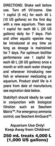 Seachem Stability - For Freshwater and Marine Aquariums 250ml