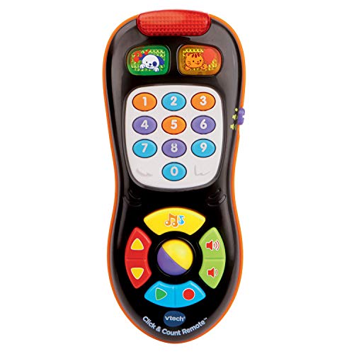 VTech Click and Count Remote, Black 6.7 x 1.38 x 2.96 inches