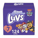 Luvs Diapers Size 7, 124 Count - Disposable Diapers