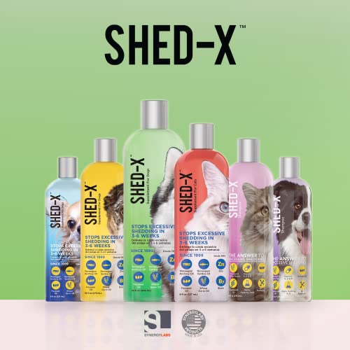Shed-X Liquid Dog Supplement, 32oz – 100% Natural – Helps Dog Shedding, Fish Oil for Dogs Supports Skin & Coat, Dog Oil for Food with Essential Fatty Acids, Vitamins, and Minerals