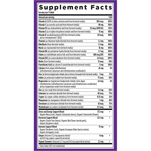 New Chapter Women’s Multivitamin + Immune Support – Every Woman’s One Daily with Fermented Nutrients, 96 Count