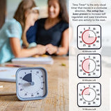 TIME TIMER Home MOD - 60 Minute Kids Visual Timer Home Edition - for Homeschool Supplies Study Tool, Timer for Kids Desk, Office Desk and Meetings with Silent Operation (Peony Pink)