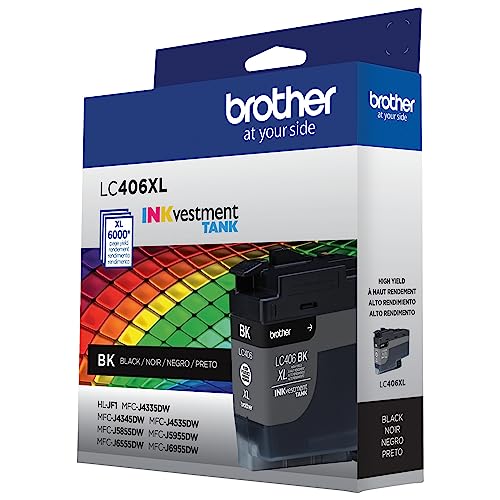 Brother LC406XLBK High Yield Black Ink Cartridge