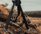 Magpul Rifle Bipod Gun Rest for Hunting and Shooting, M-LOK, Black