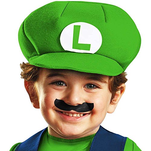 Nintendo Super Mario Brothers Luigi Boys Toddler Costume, Small/2T