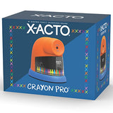 X-ACTO Crayon Pro Electric Crayon Sharpener, Electric Sharpener with SafeStart Automatic Motor, Great for Home or Schools