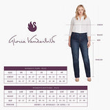 Gloria Vanderbilt womens Amanda Classic High Rise Tapered Jeans, Scottsdale Wash, 18W Average US