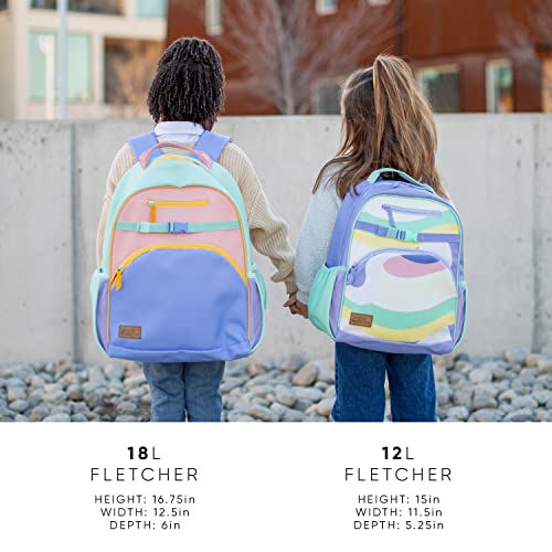Simple Modern Marvel Toddler Backpack for School Boys | Kindergarten Elementary Kids Backpack | Fletcher Collection | Kids - Medium (15" tall) | Spidey Kid