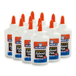 Elmers Liquid School Glue, Washable, 4 Ounces Each, 12 Count - Great for Making Slime