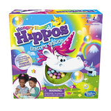 Hasbro Gaming Hungry Hippos Unicorn Edition Board/Pre-School Game for Kids Ages 4 and Up for 2 to 4 Players