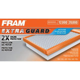 FRAM Extra Guard CA10242 Replacement Engine Air Filter for Select Ford, Lincoln, Mazda, and Mercury Models, Provides Up to 12 Months or 12,000 Miles Filter Protection