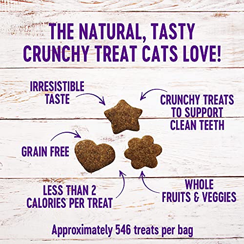 Wellness Kittles Natural Grain Free Cat Treats, Tuna & Cranberries, 6-Ounce Bag