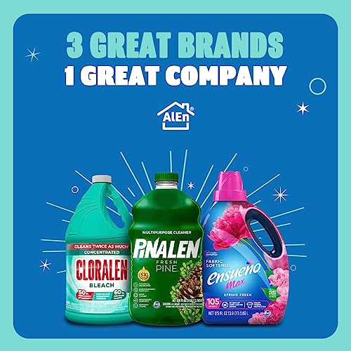PINALEN Max Aromas Floral Delight Multipurpose Cleaner, Kitchen, Floor, Bathroom and Surface Cleaning Product for Home 128 fl.oz.