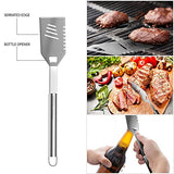 16-Piece BBQ Grill Accessories Set - Barbecue Tool Kit with Aluminum Case for Home Grilling - Great Gift for Birthday or Father’s Day by Home-Complete