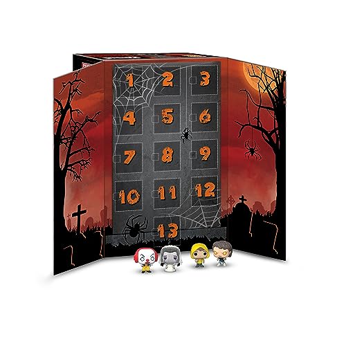 Funko Pop! Advent Calendar - Horror 13 Day Spooky Countdown 2023, 13 Pocket Pop! Vinyl Figures