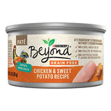Purina Beyond Grain Free Wet Cat Food Trout And Catfish Recipe Pate Cat Food - (12) 3 oz. Cans