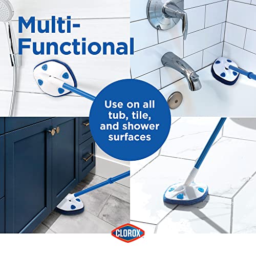 Clorox Diamond-Shaped Refill Pad for Extendable Tub and Tile Scrubber